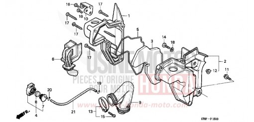 FILTRE A AIR PK50MP de 1993